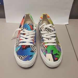 VERSUS VERSACE X SUPERGA 2750 COLLAB SNEAKER